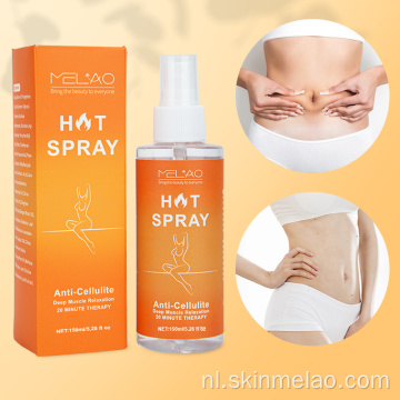 Slankerende vetverbranding massage spray